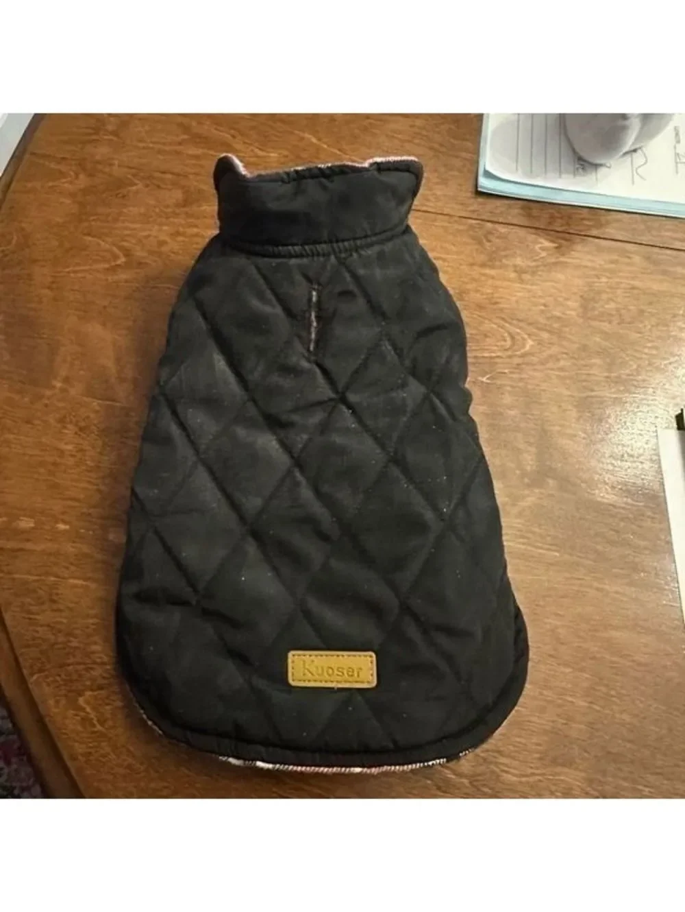 Kuoser Reversible Dog Flannel Sz S